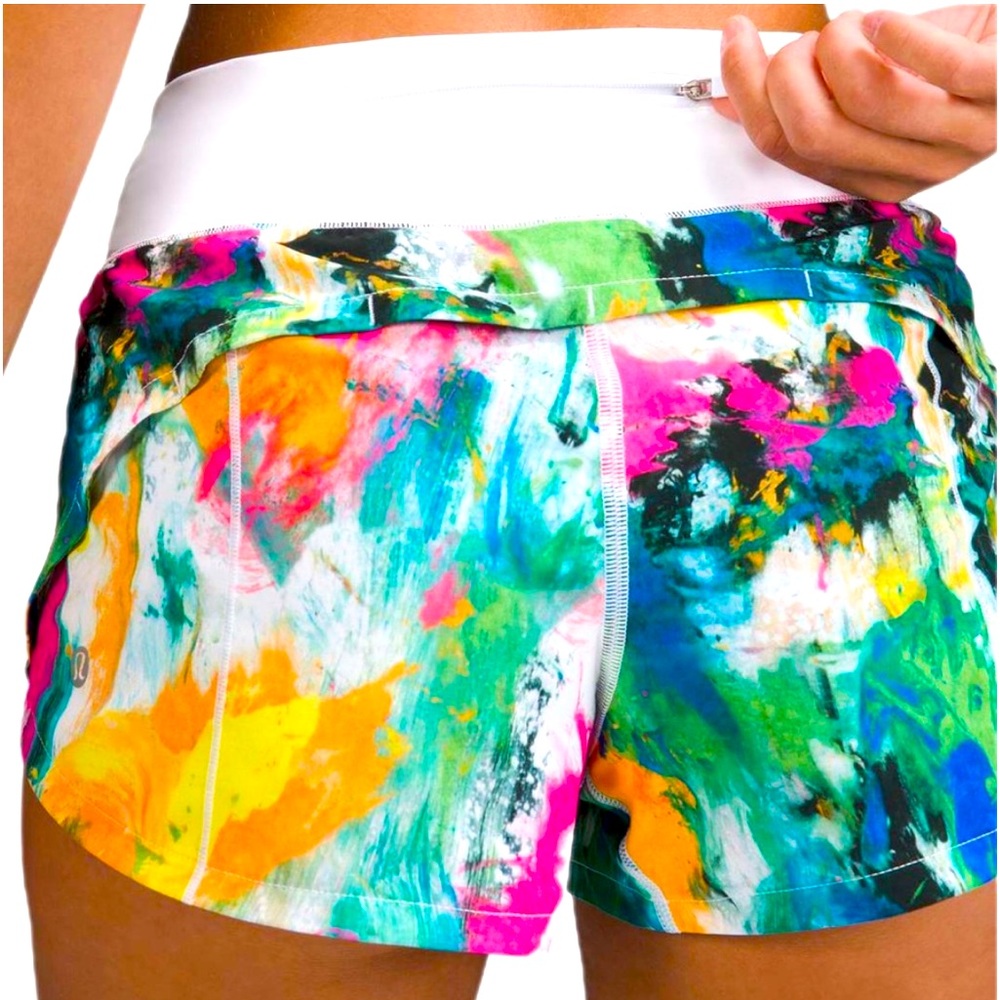 LULULEMON SPEED UP LOW RISE SHORT 2.5 LINED SIZE 12 NWT - Picture 2 of 7